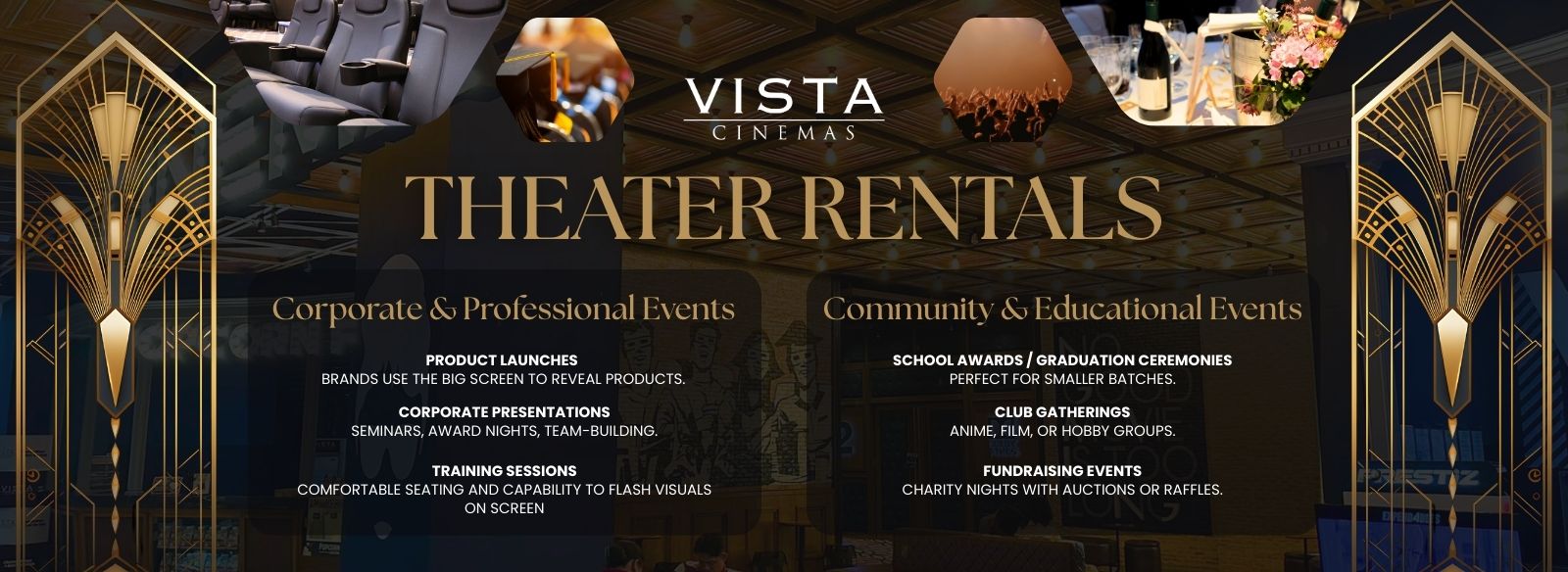 THEATER RENTALS